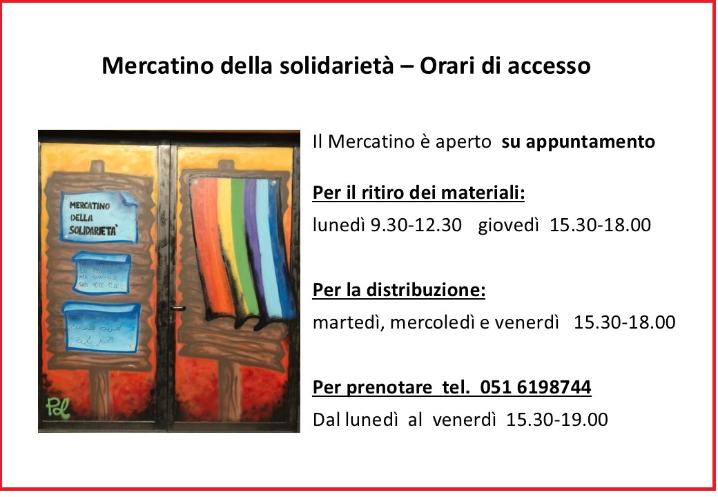 ORARI MERCATINO